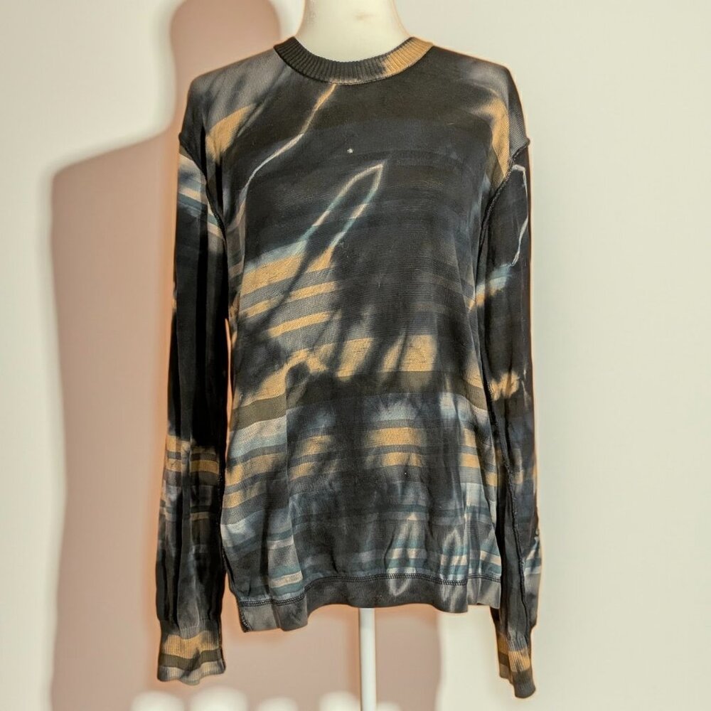 Vintage Dolce & Gabbana Reverse Tie-Dye Sweater